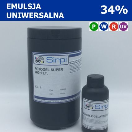 FOTOGEL SUPER 700 – emulsja uniwersalna – niebieska