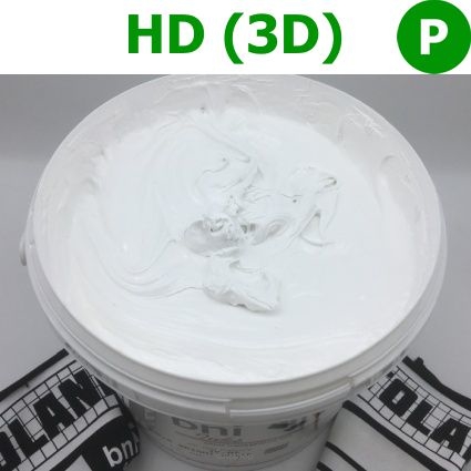 HD-02 HIGH DENSITY White (3D) – biała kryjąca farba do wysokich nadruków - plastizol