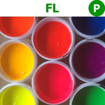 FL – FLUORESCENT – bardzo jaskrawe kolory - plastizol