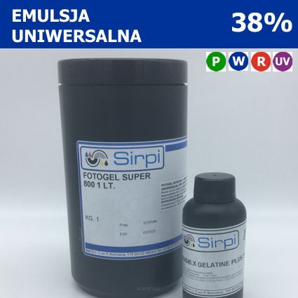 FOTOGEL SUPER 800 – emulsja uniwersalna – niebieska